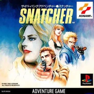 Snatcher (JP) box cover front